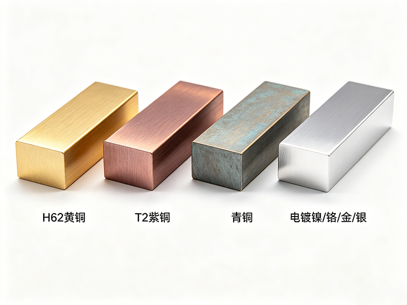 铜材表面处理加工 | H62 黄铜/T2 紫铜/青铜 | 电镀镍/铬/金/银 | 化学氧化/钝化 | 拉丝/抛光/喷砂 | 防腐蚀抗氧化 | 快速打样 3 天交货